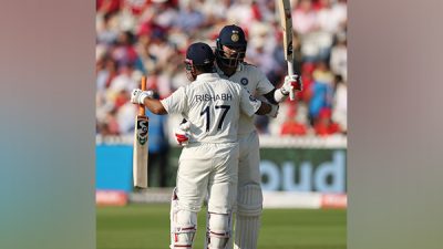Rahul-Pant 141-Run Stand Powers India to 248/4 vs England (Day 3 Lunch)