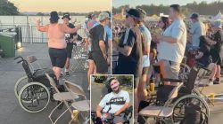 Stand By Me! Dozens of ‘Disabled’ Oasis Fans Rise in ‘Biblical’ Moments
