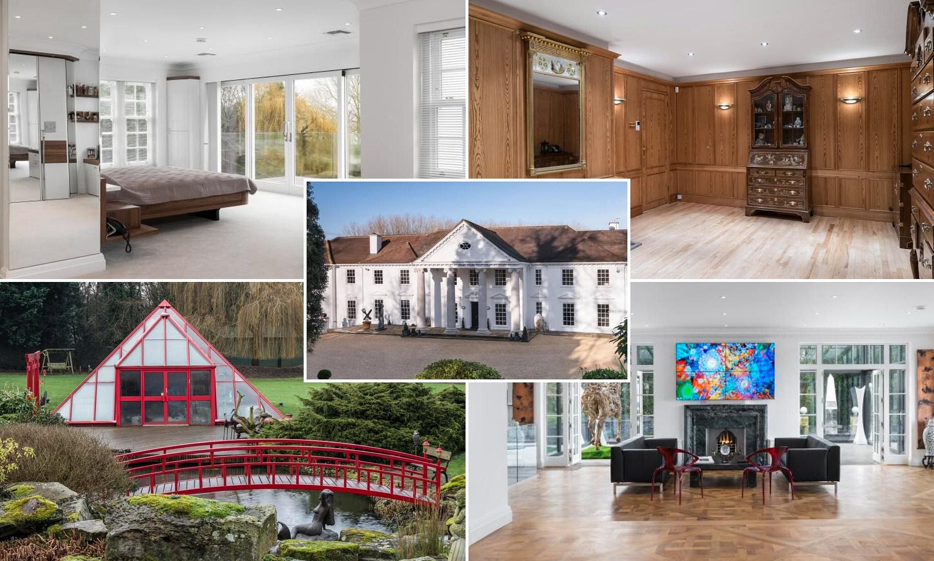 Uri Geller’s Thames mansion drops £10.5M after 10 years on market