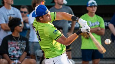 Marshall and Hambly Shine in Futures League Home Run Derby for Worcester Bravehearts