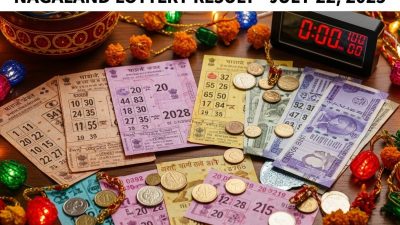 Nagaland Lottery Live Result: July 22, 2025 Winning Numbers
