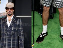 Bad Bunny Shines in Dries Van Noten Slippers at ‘Happy Gilmore 2’ Premiere Bad Bunny Shines in Dries Van Noten Slippers at ‘Happy Gilmore 2’ Premiere