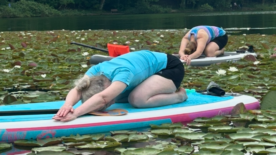 Kalamazoo yoga studio offers paddle board classes