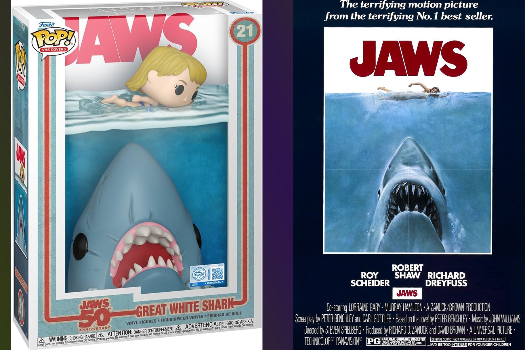 Funko Brings Iconic Jaws Poster to Life as a Funko POP!