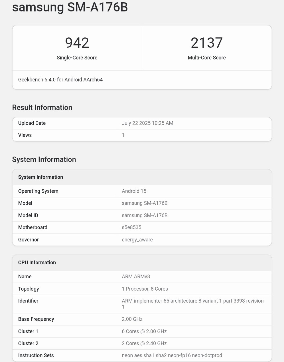 Samsung Galaxy A17 5G Unveils Major Specs