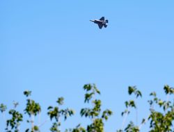 Military Jets Roar Over Palm Springs Airport for Routine Drills