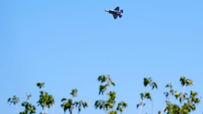 Military Jets Roar Over Palm Springs Airport for Routine Drills