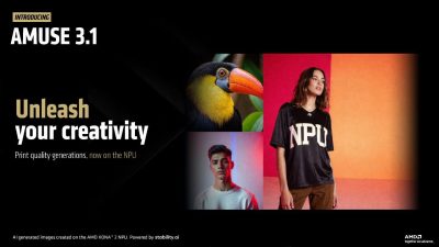 AMD’s Free Generative AI Delivers Print-Quality Images via Laptop NPU