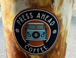 Press Ahead Coffee Unveils Community Ribbon-Cutting Event Press Ahead Coffee Unveils Community Ribbon-Cutting Event