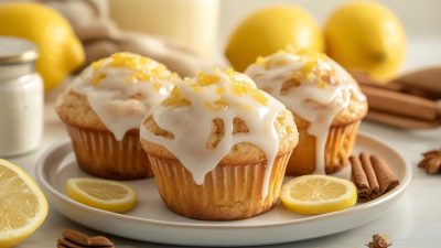 Must-Make Lemon Cream Cheese Muffins