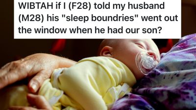 Dad Enforces Strict Bedtime Despite Newborn, Mom Says Fatherhood Doesn’t End