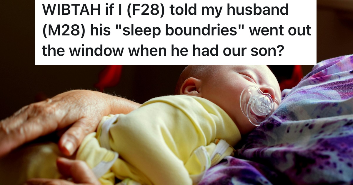 Dad Enforces Strict Bedtime Despite Newborn, Mom Says Fatherhood Doesn’t End
