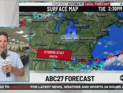 Dewpoints Rise as Warmup Begins Wednesday