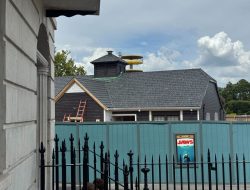 New Siding Nearly Finished for Jaws Bathroom at Universal Studios Florida