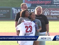 Lancaster Stormers Honor Rollman Family After Tragic Loss Lancaster Stormers Honor Rollman Family After Tragic Loss