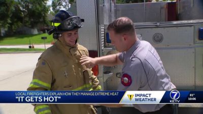 Putting on the Gear: How Local Firefighters Stay Cool in Extreme Heat