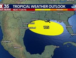 Tropical Storm Looms Over Gulf This Week, Experts Warn