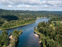 Just Outside Portland, This Emerald Oregon River Has It All: Tubing, Rapids, and Camping