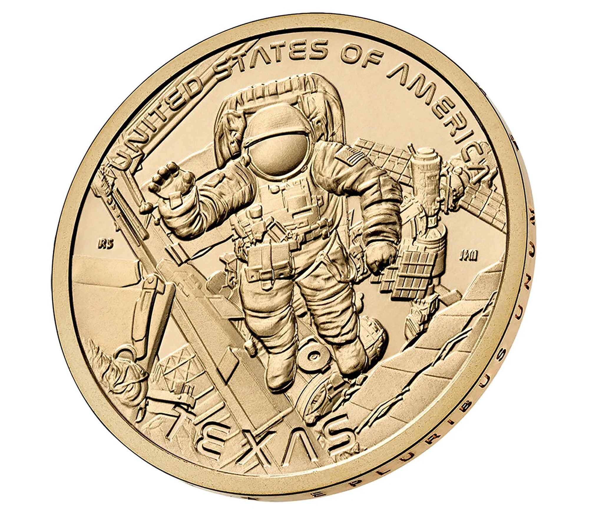 Texas shines: New U.S. Mint  coin honors state’s space legacy