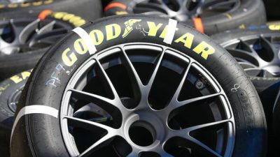 NASCAR Legends Test New Goodyear Tires