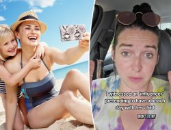 Influencer Mom Faces Backlash for Staged Beach Day with Daughter: ‘Saddest Thing Ever’ Influencer Mom Faces Backlash for Staged Beach Day with Daughter: ‘Saddest Thing Ever’
