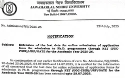 JNU PhD 2025: Extended Deadline July 28 – Apply Now JNU PhD 2025: Extended Deadline July 28 – Apply Now