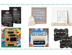 Best First Day of School Photo Boards