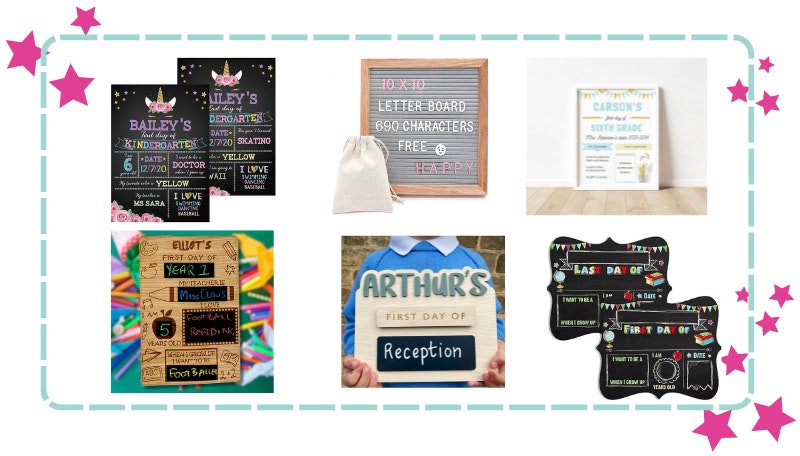 Best First Day of School Photo Boards