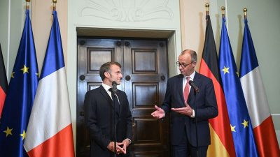 Tariffs and Tensions Cast Shadow Over Merz and Macron’s Dinner Talks