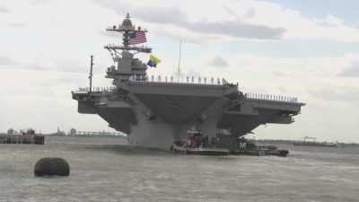 Gerald R. Ford Strike Group Bolsters NATO in Mediterranean