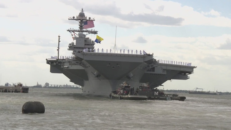 Gerald R. Ford Strike Group Bolsters NATO in Mediterranean