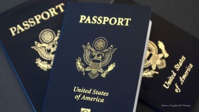 US passport falls to 10th most powerful globally