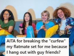 Her Roommate Imposed a Curfew, Then Got Angry When She Broke It Her Roommate Imposed a Curfew, Then Got Angry When She Broke It
