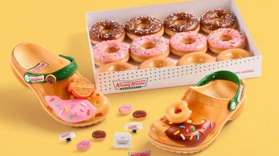 Krispy Kreme and Crocs Unveil Doughnut-Inspired Clogs