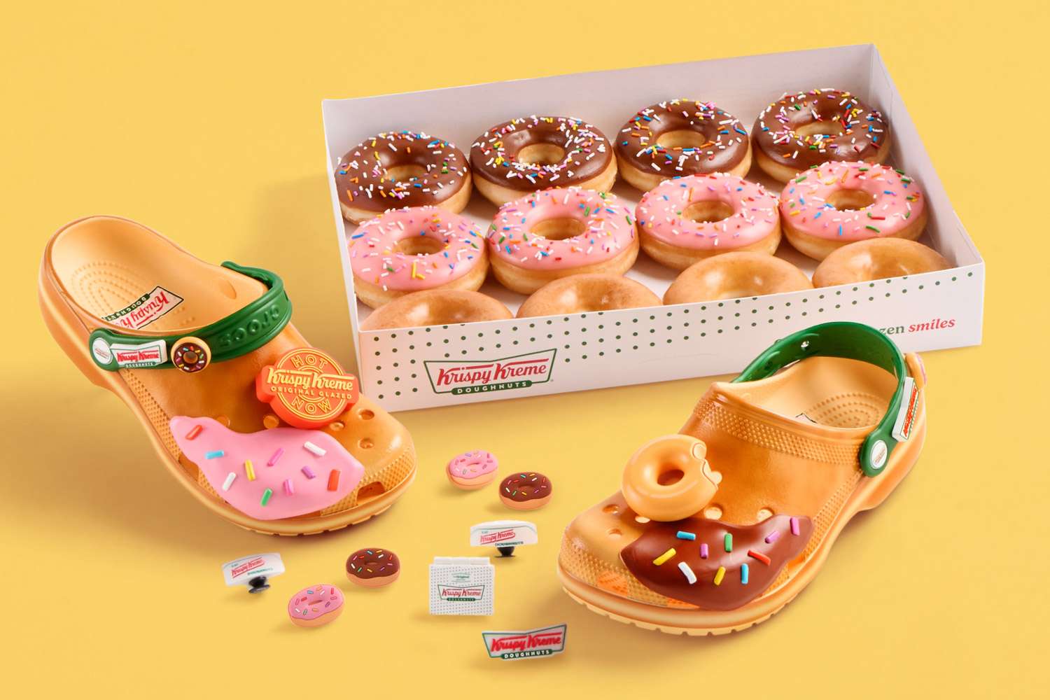 Krispy Kreme and Crocs Unveil Doughnut-Inspired Clogs