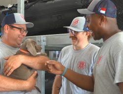 Washington Fire-Rescue-EMS Greets New Therapy Dog Ash