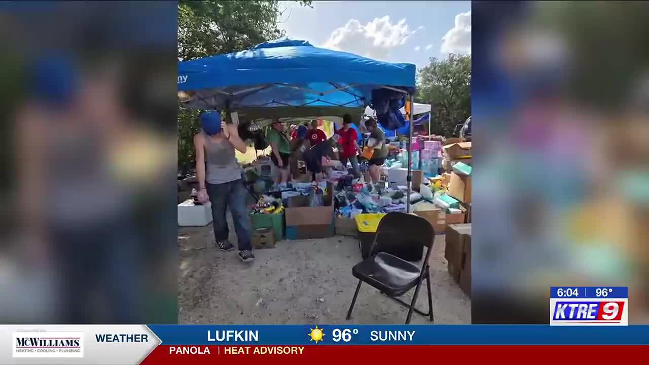 East Texas relief group aids Sandy Creek after flood crisis