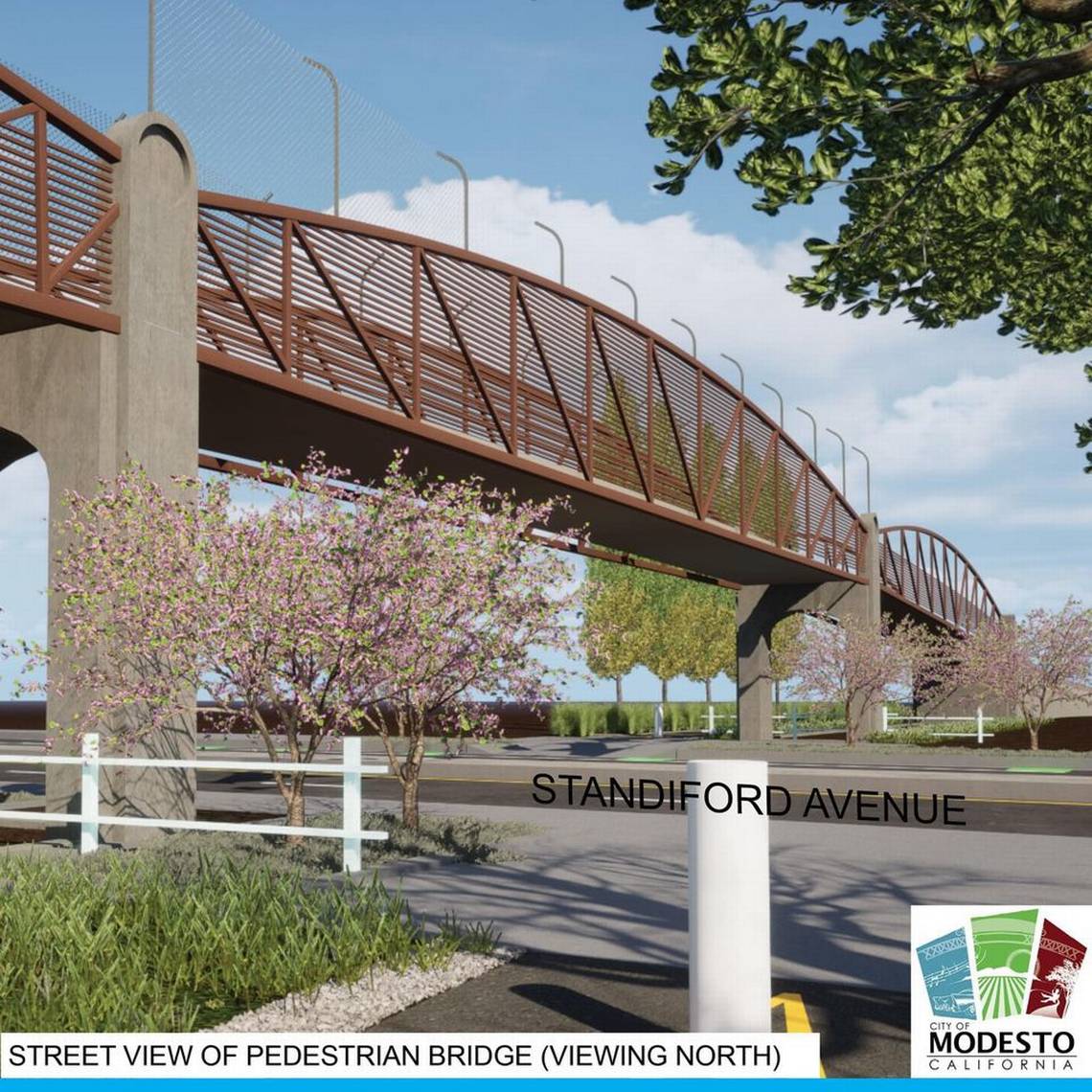 Modesto Approves Builder for Virginia Trail Bridge Over Standiford – When Will It Open?