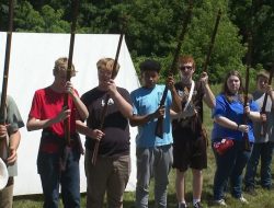 Camp offers kids a glimpse into the life of an American Revolutionary War patriot Camp offers kids a glimpse into the life of an American Revolutionary War patriot