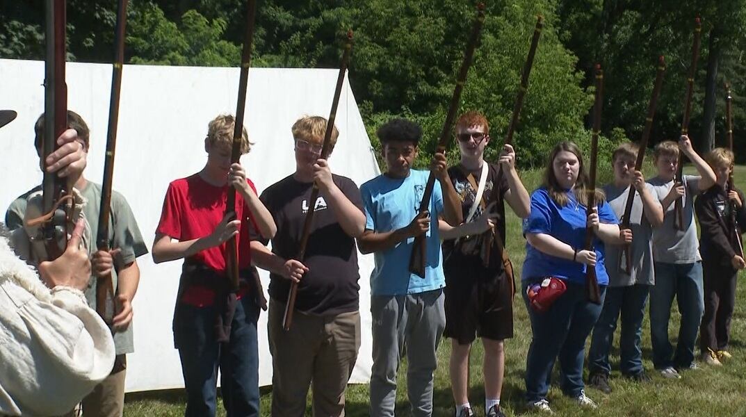 Camp offers kids a glimpse into the life of an American Revolutionary War patriot