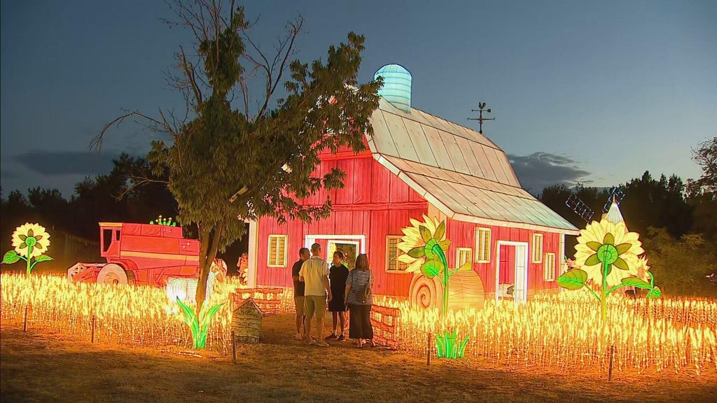 Chinese Lanterns Illuminate Denver Park