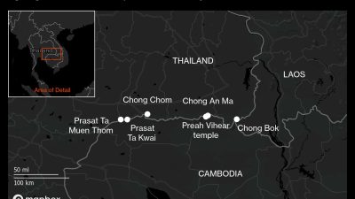 Thailand Attacks Cambodia With F-16s Amid Border Violence