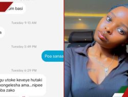 Kenyan Woman Exposes Former Teacher’s Private Chats in Viral Scandal