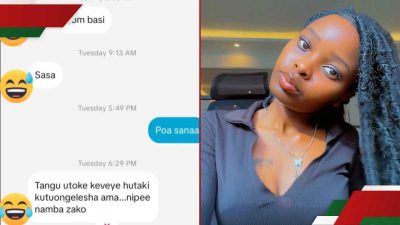 Kenyan Woman Exposes Former Teacher’s Private Chats in Viral Scandal