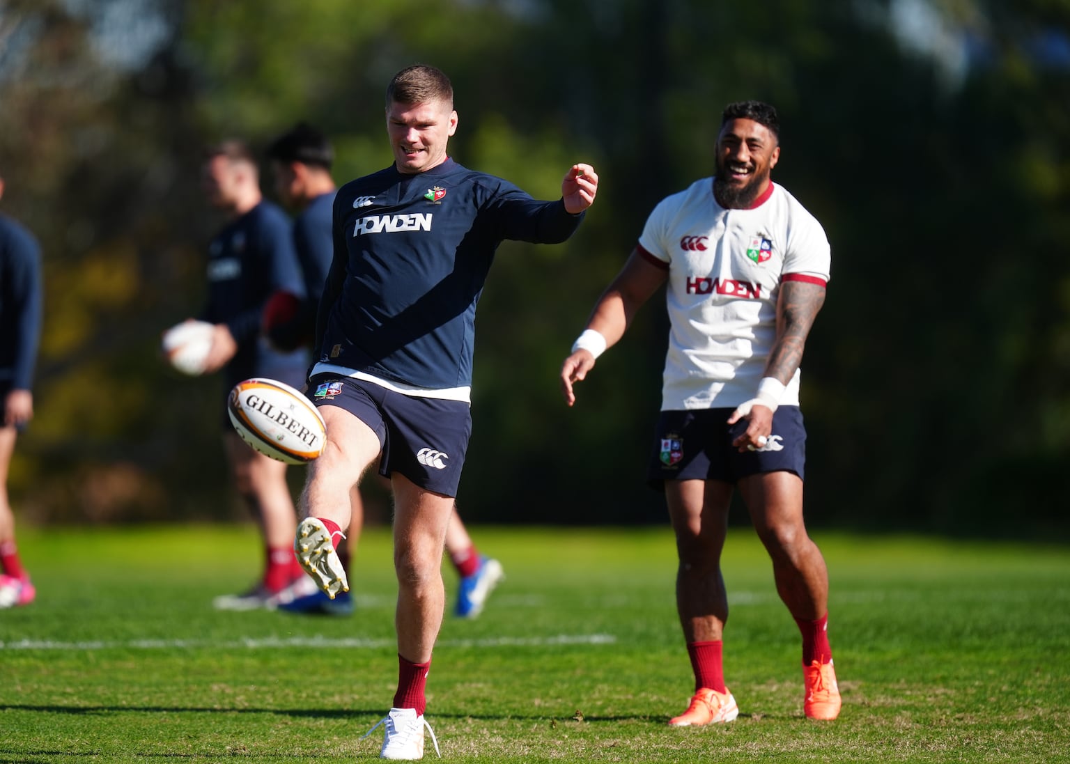 Owen Farrell Named on Lions’ Bench for Second Test vs. Wallabies