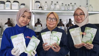 Bio-Galvera, Masker Alami dari Cangkang Telur dan Lidah Buaya Karya Mahasiswa UM Surabaya