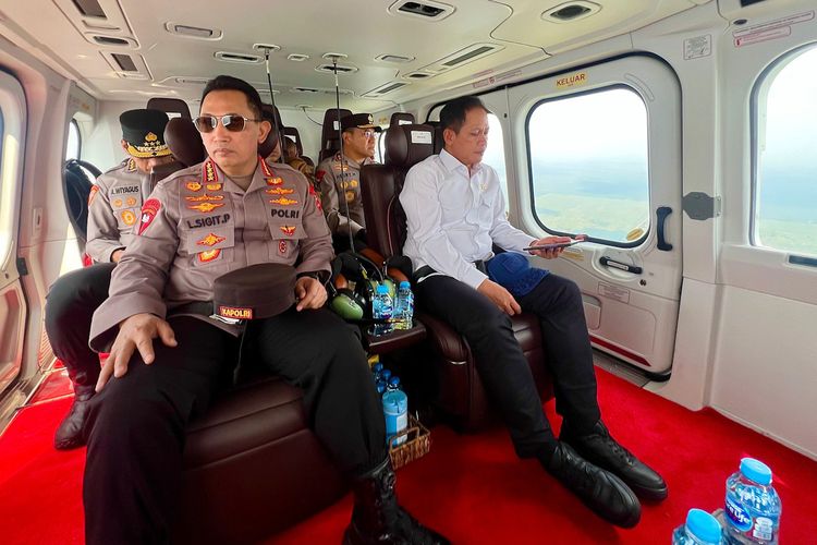 Titik Api di Riau Menurun, Kapolri Pujikan Kerja Satgas Karhutla