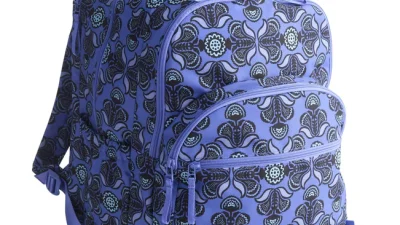 Save Big on the Vera Bradley XL Backpack—Ideal for School, Work, or Travel