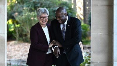 ‘Anchor in a turbulent world’: Australia and UK strengthen ties
