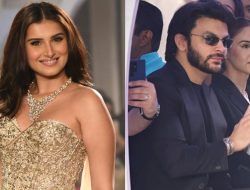 Tara Sutaria Shines as Cheerleader in Veer Pahariya’s Fashion Show